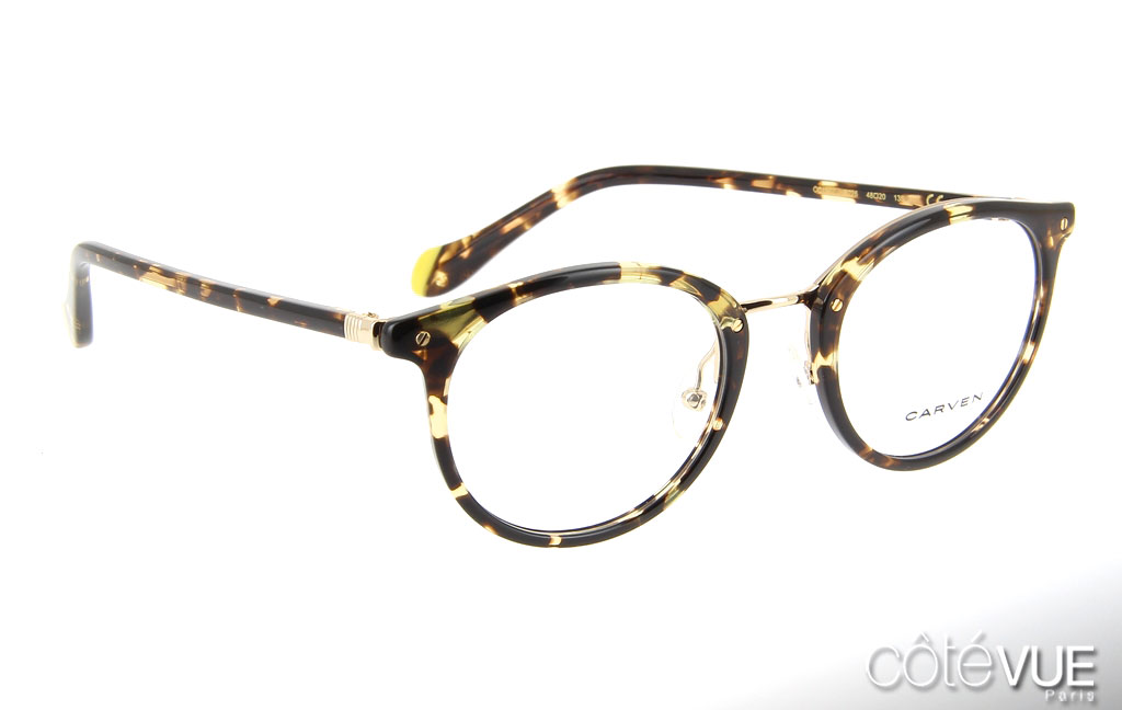 Lunettes Carven CC1007 E226 Ecaille.jpg Cote VUE Rue du Bac Opticien Paris 7 75007 Paris