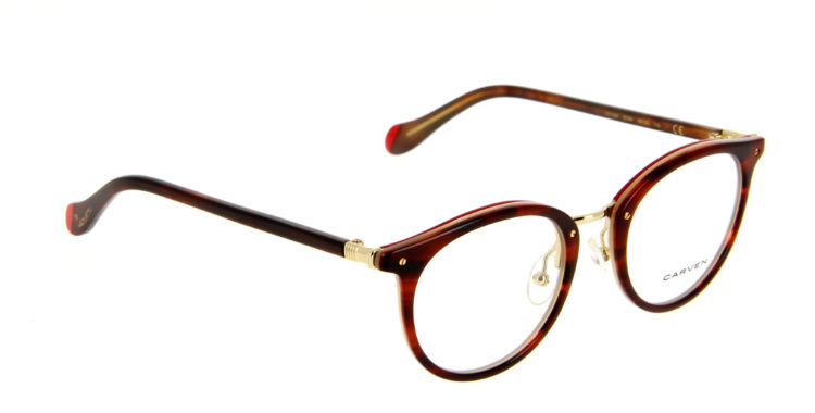 Lunettes-Carven cc1007 ecmi ecaille rouge