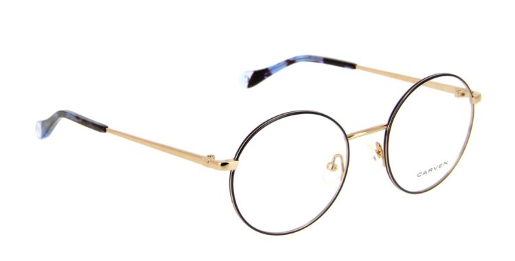 Lunettes Carven cc1029 blor bleu or