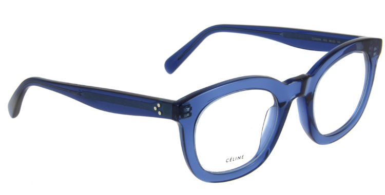 Lunettes Celine cl50004l 090 bleu cristal