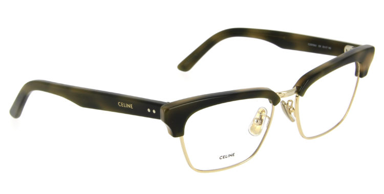 Lunettes Celine cl50026u 031 ecaille vert kaki