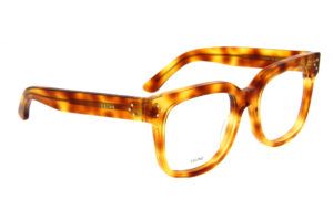 Lunettes Celine cl50041l 053 ecaille camel jaune cristal