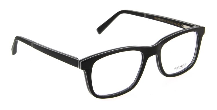 Lunettes Gold and Wood b16 neo 01 01 corne bois noir