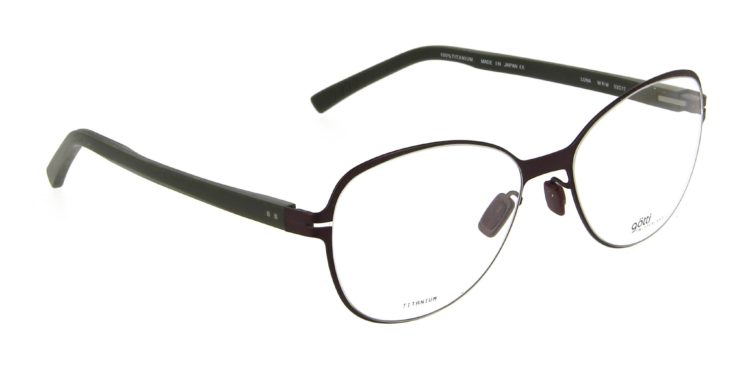 Lunettes Gotti luna wrm métal aubergine