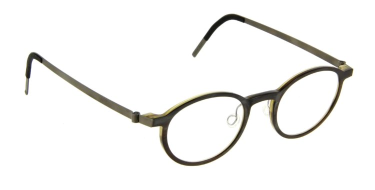 Lunettes Lindberg 1828 hte26 10 corne foncée