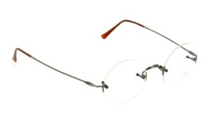Lunettes Lunor classic round as argent
