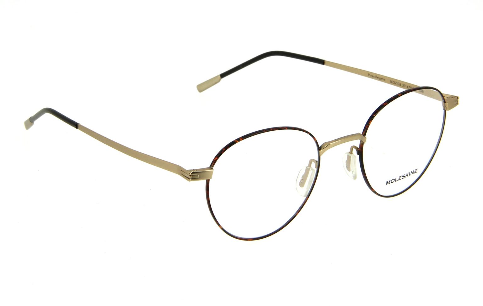 Moleskine mo2108 29 écaille fonce dore Coté VUE Rue du Bac