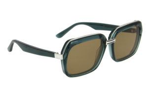 Lunettes de soleil Celine cl40050u 96e bleu vert cristal