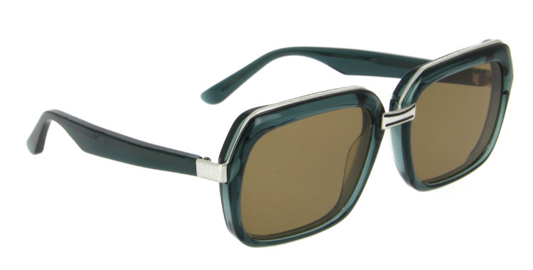 Lunettes de soleil Celine cl40050u 96e bleu vert cristal