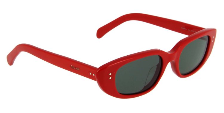 Lunettes de soleil Celine cl4009su 68n rouge ecarlate