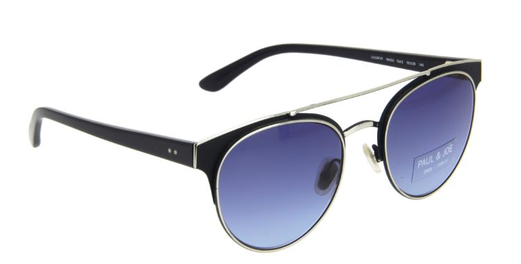 Lunettes de soleil Paul and Joe lilium01 magu bleu argent