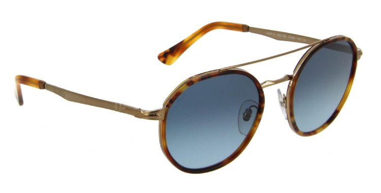 Lunettes de soleil Persol 2456s 1081 q8 écaille metal