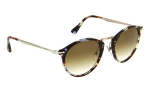 Lunettes de soleil Persol 3166 s 105851 écaille bleue