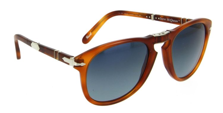 Lunettes de soleil Persol 714sm 96s3 steeve mac queen marron