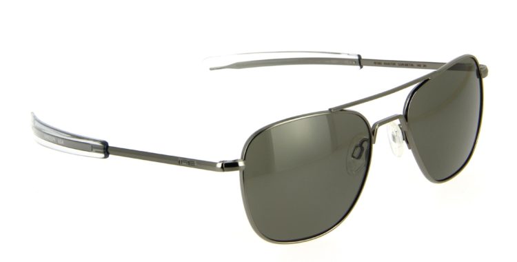 Lunettes de soleil Randolph aviator af095 gun metal