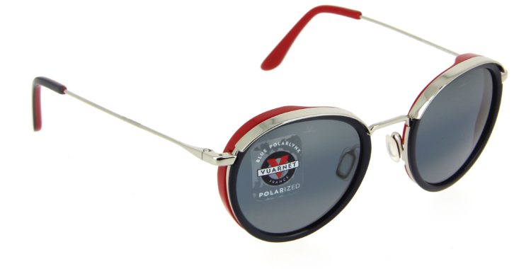 Lunettes de soleil Vuarnet vl1818 0004 blue polarlynx rouge bleu