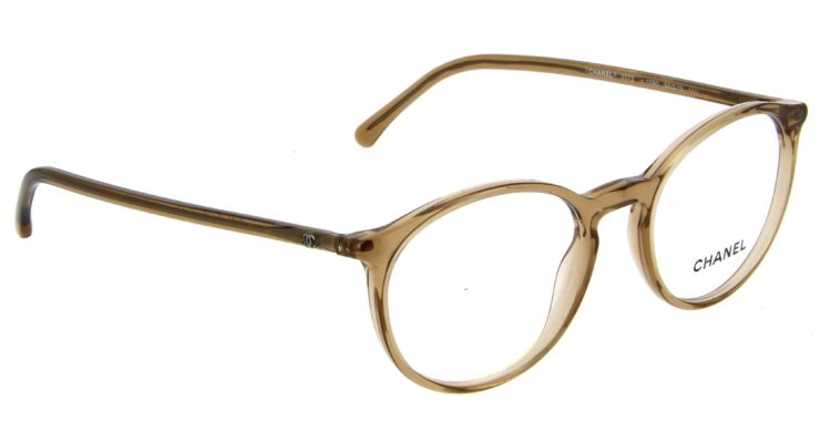 Lunettes chanel 3372 c1090 brun transparent