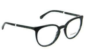 Lunettes Chanel 3376 H c1639 vert bouteille brillante