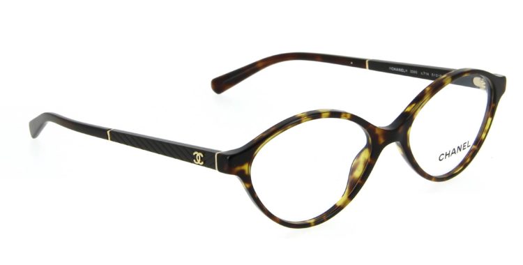 Lunettes Chanel 3390 c714 écaille foncée