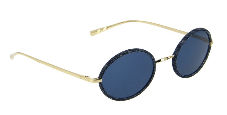 Lunettes de soleil Chanel 4248 j c395 80 bleu jean