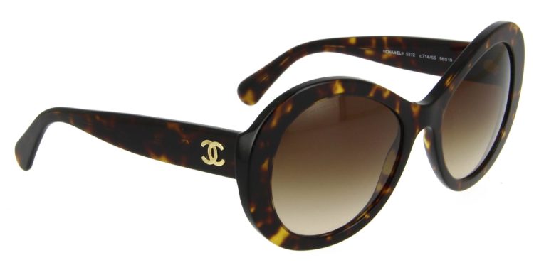 Lunettes de soleil Chanel 5372 c714 s5 écaille foncée