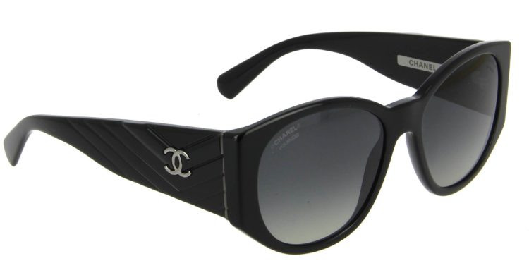 Lunettes de soleil Chanel 5411 c501 s8 noir